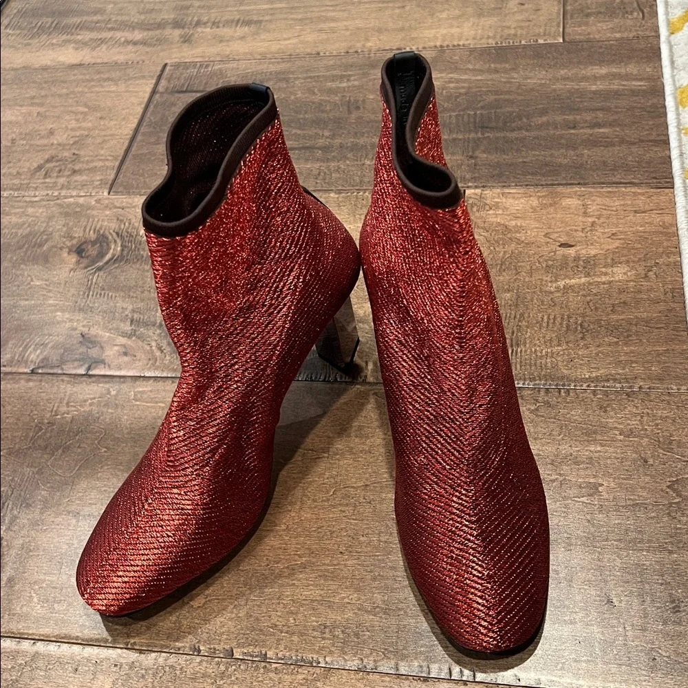 Clergerie metallic Jany Ankle Boots ($725) - Picture 3 of 9